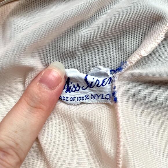 Vintage 1960s Pink Slip Skirt S - Picture 4 of 4